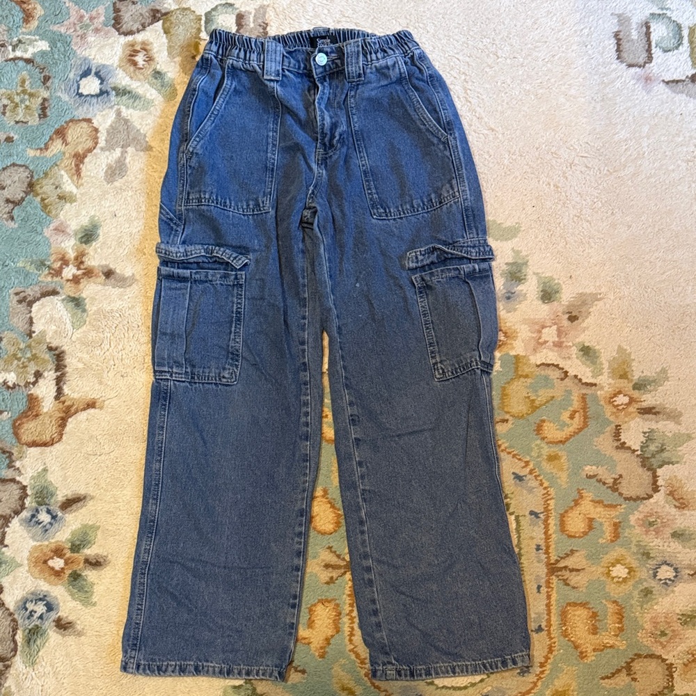 Juniors’ Simple Society Cargo Jeans